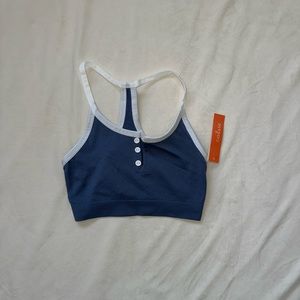 Target cropped bra